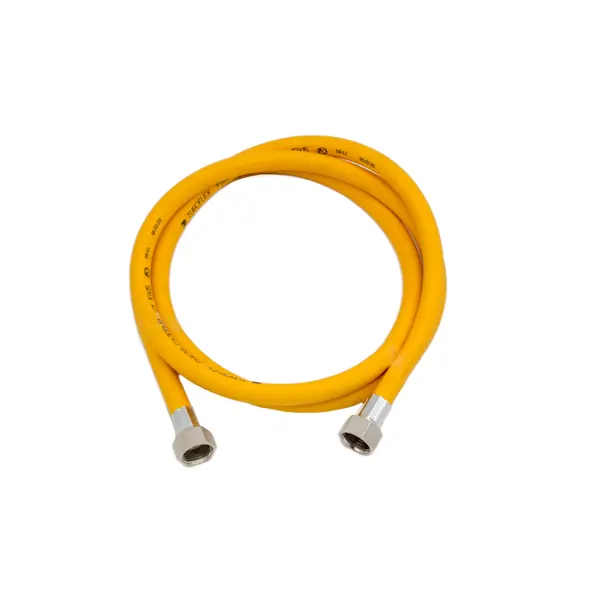 Газовый шланг армированный Tuboflex 1/2" ВР 4 м ПВХ