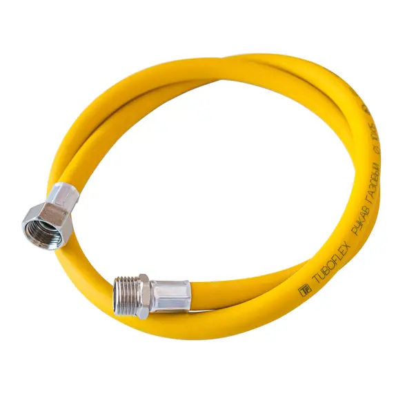 Газовый шланг армированный Tuboflex 1/2" ВР-НР 1 м