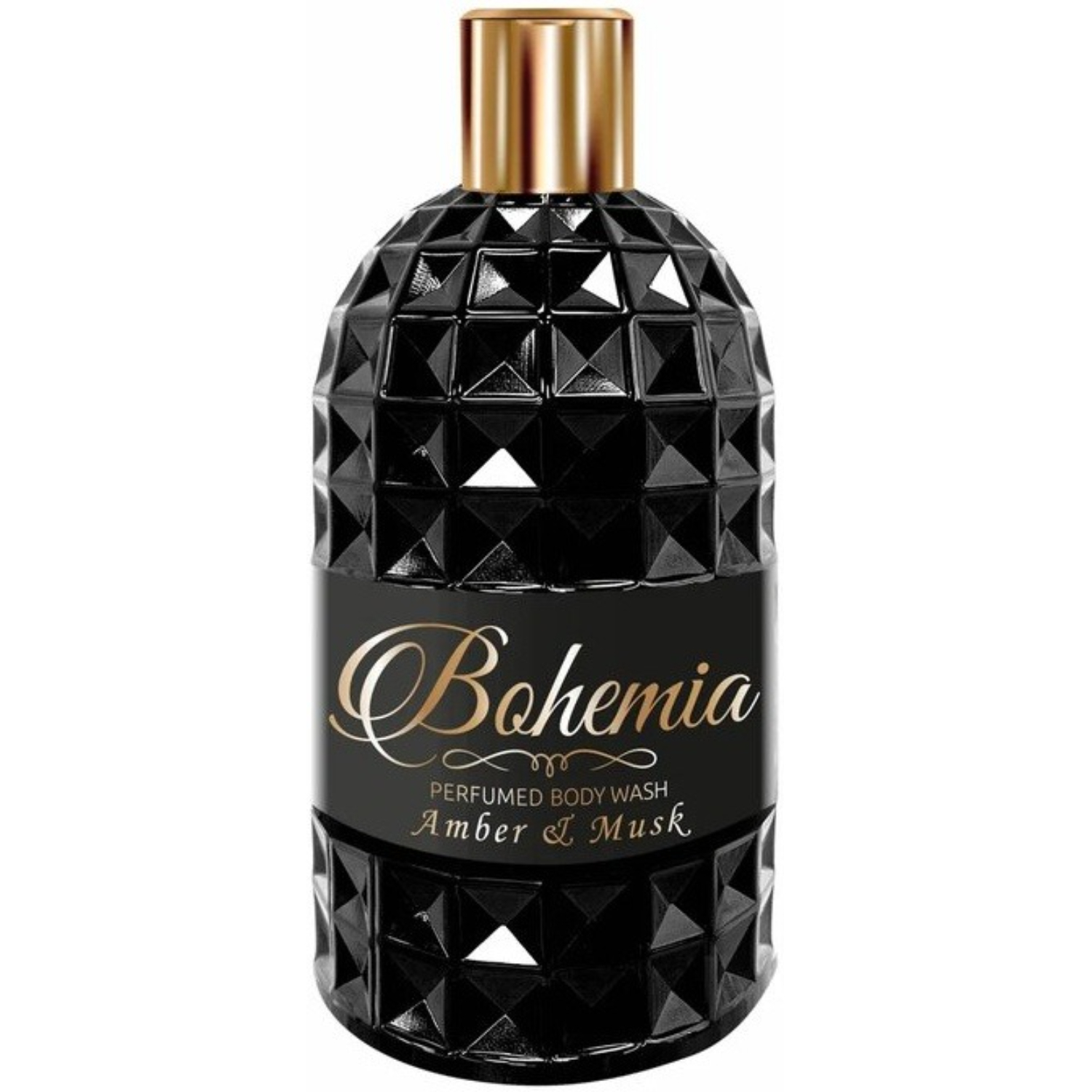 Гель Bohemia для душ парфюмированный амбра и мускус диск-топ 500 мл