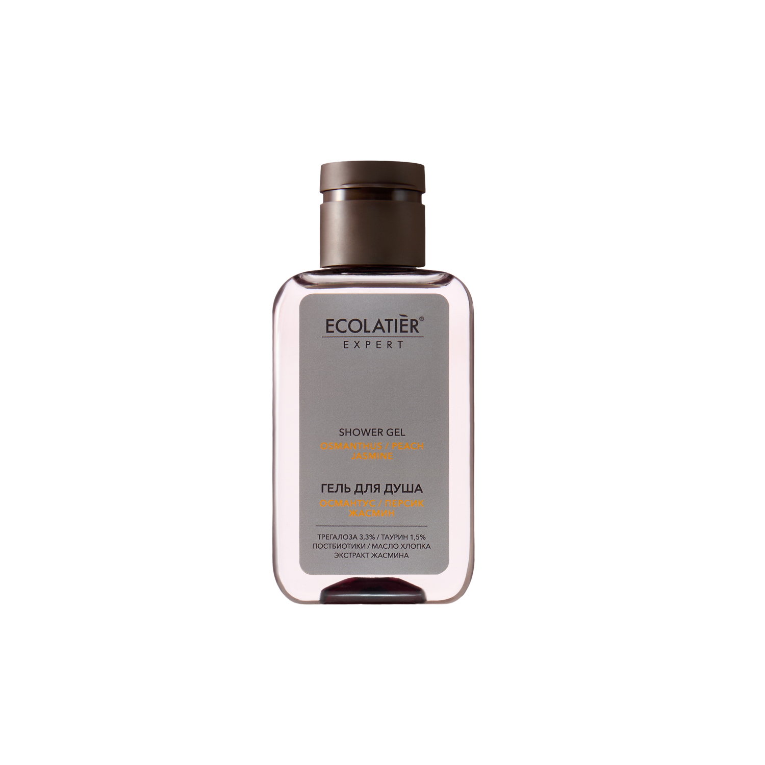 Гель для душа Ecolatier Expert османтус, персик и жасмин 100 мл