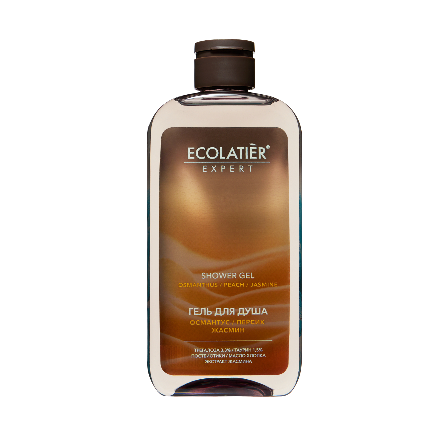 Гель для душа Ecolatier Expert османтус, персик и жасмин 400 мл