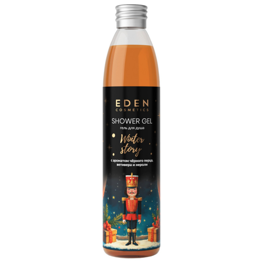 Гель для душа Eden winter story golden с ароматом черного перца, ветивера и нероли 320 мл