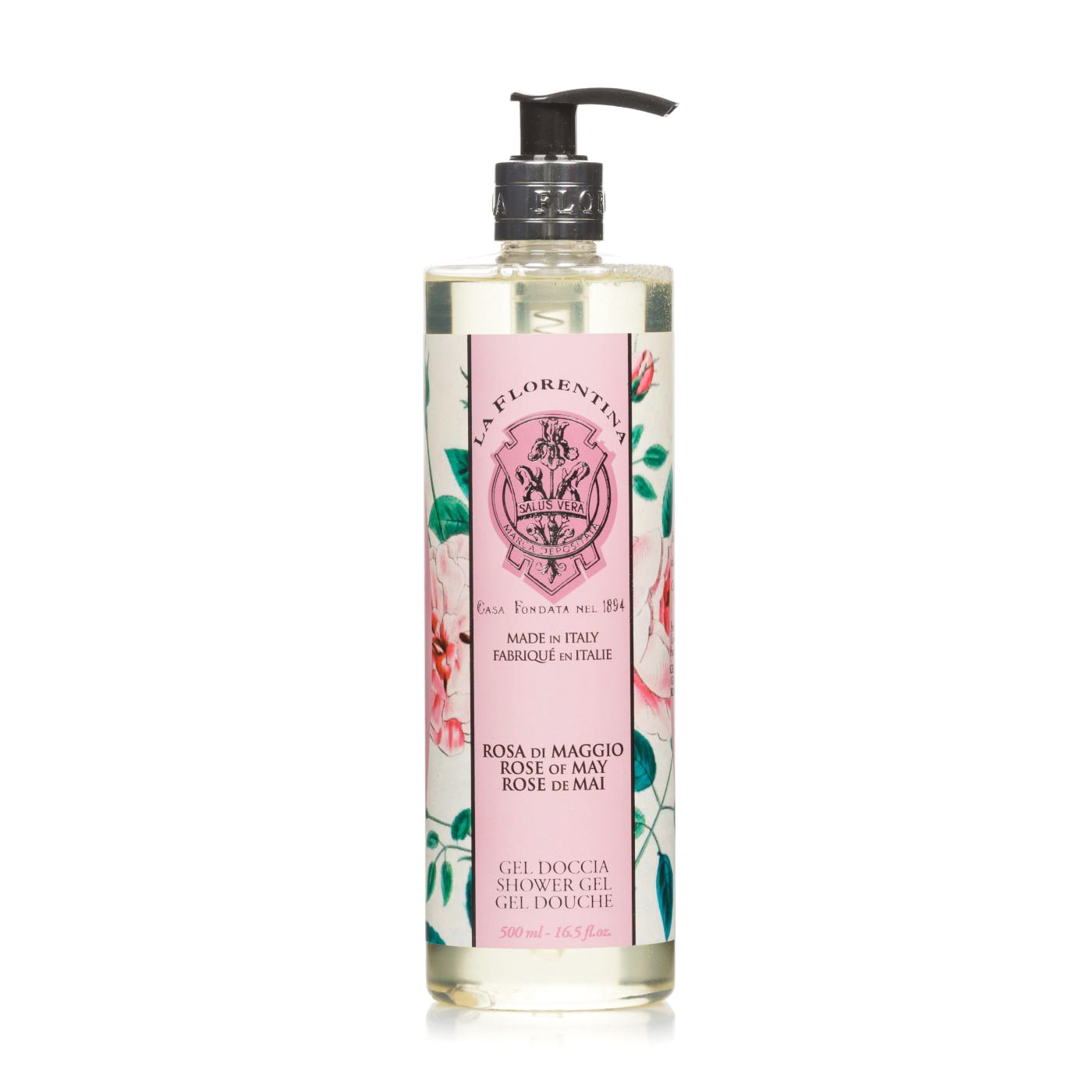 Гель для душа La Florentina Rose of May Shower Gel Майская Роза 500 мл