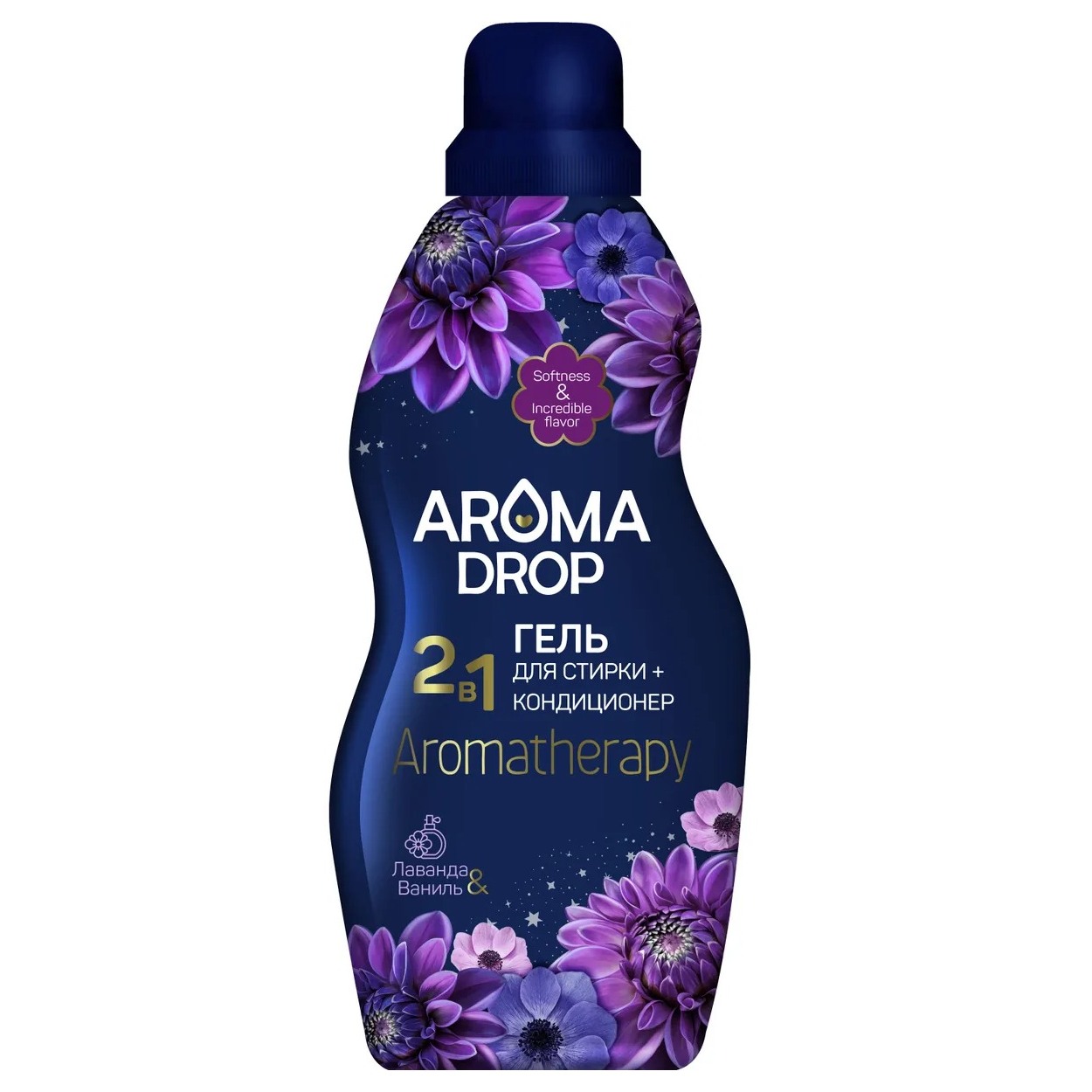 Гель для стирки Aroma Drop 2 в 1 лаванда/ваниль 1 л