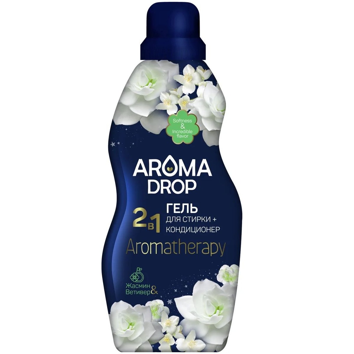 Гель для стирки Aroma Drop 2 в 1 жасмин/ветивер 1 л