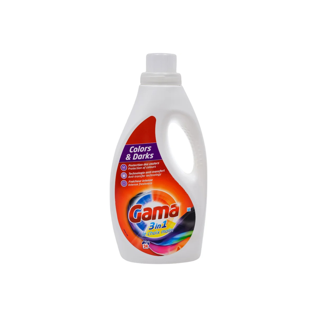 Гель для стирки для цветных и темных тканей Gama Color&Darks 990 мл