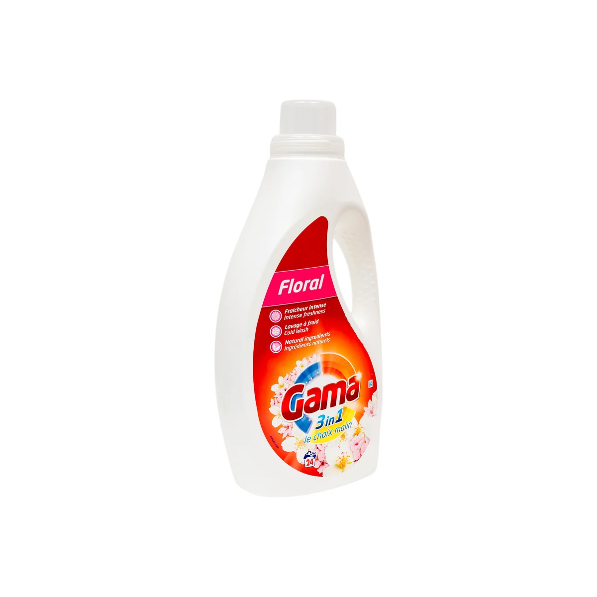 Гель для стирки Gama Sensations Floral универсальный с цветочным ароматом 3л