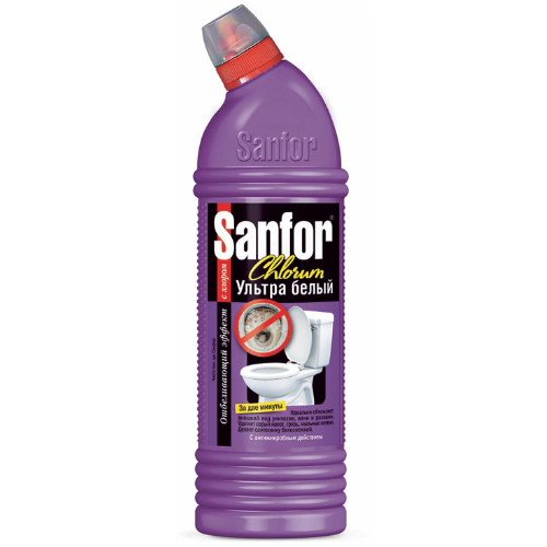 Гель для туалета Sanfor Chlorum 1,5 л
