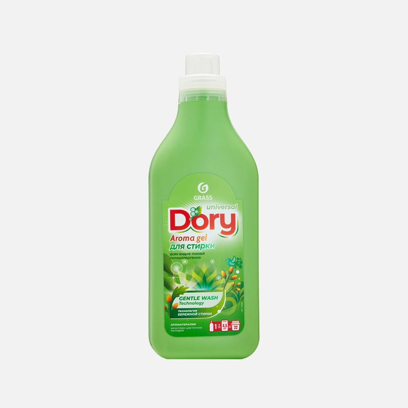 Гель-концентрат для стирки Grass Dory universal для всех тканей 1 л