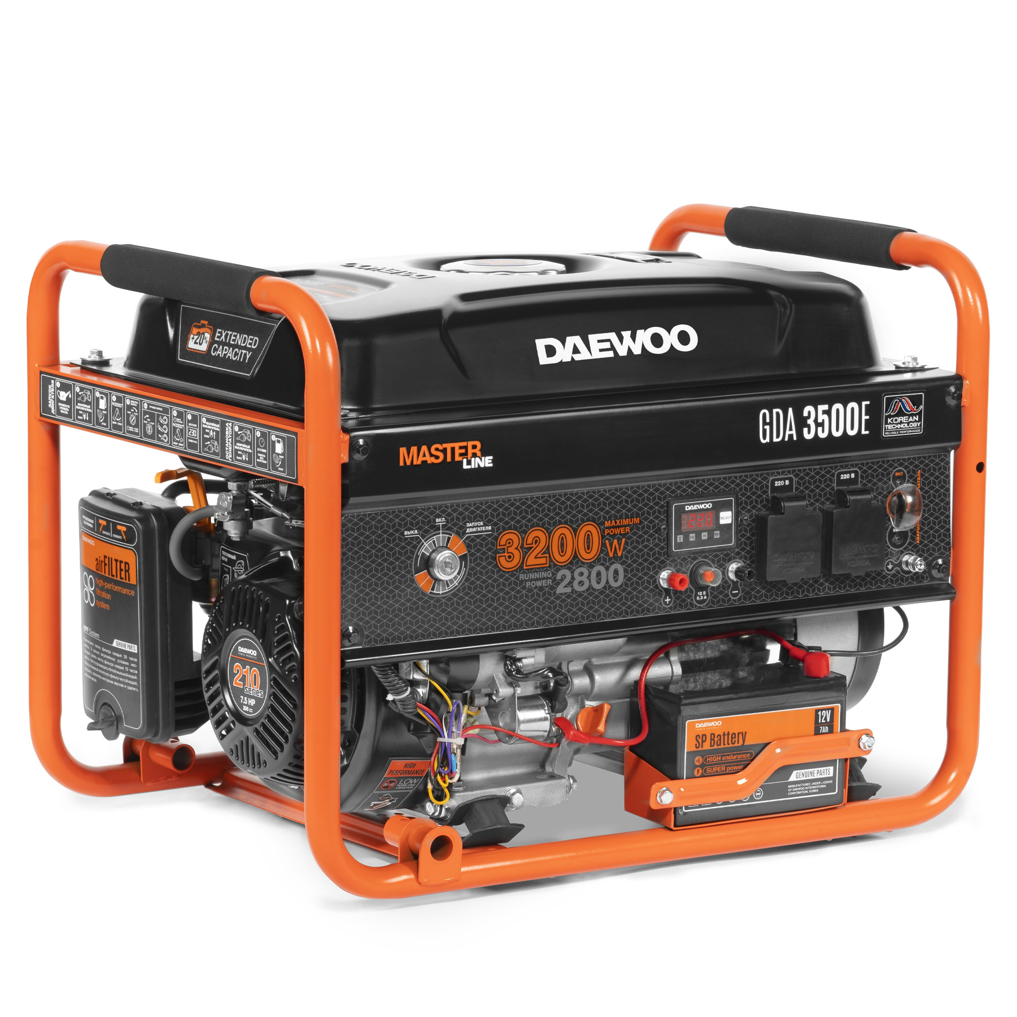 Генератор бензиновый DAEWOO GDA3500E