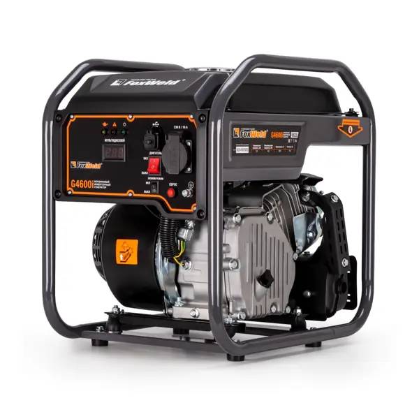 Генератор бензиновый инверторный Foxweld G4600I, 4 кВт