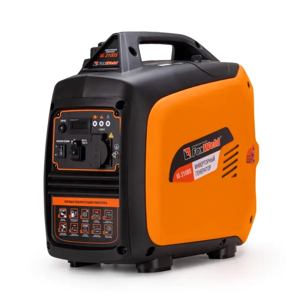 Генератор бензиновый инверторный Foxweld IG 3100S, 2.2 кВт