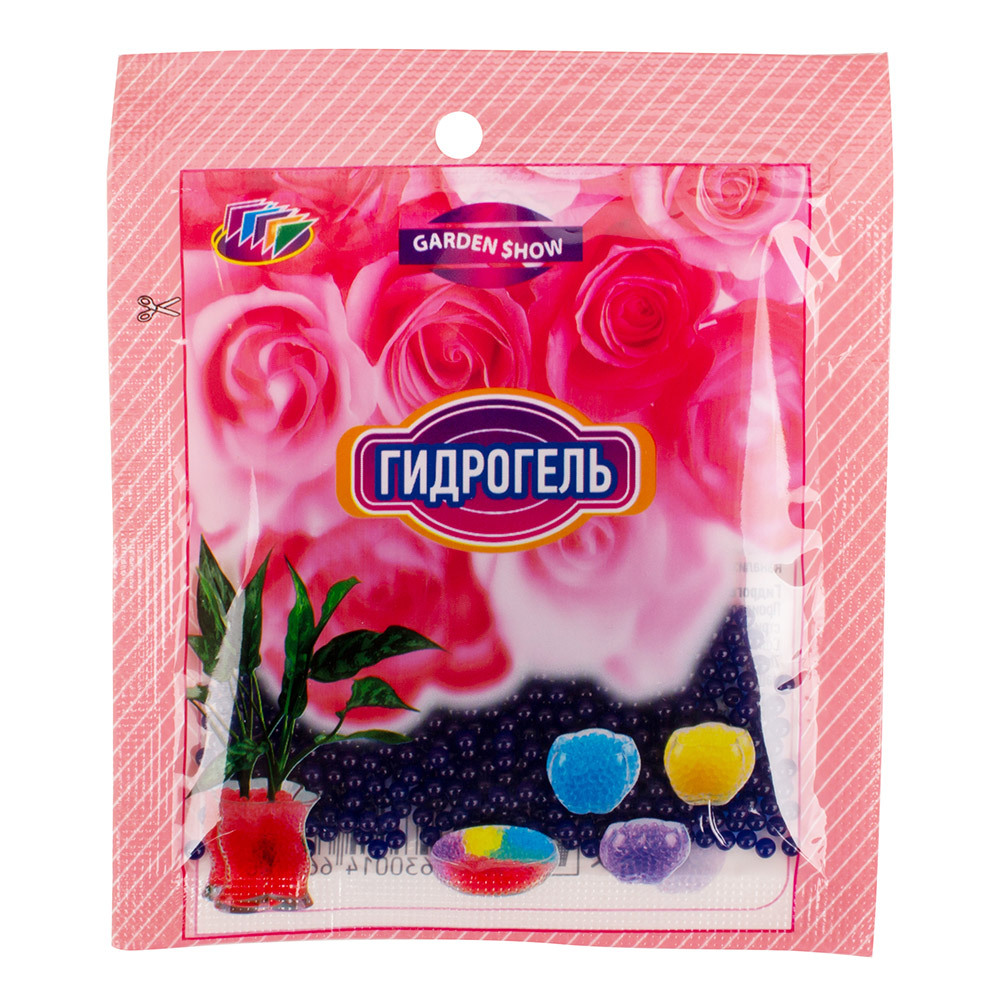 Гидрогель Garden Show микс из 10 цветов 10 г