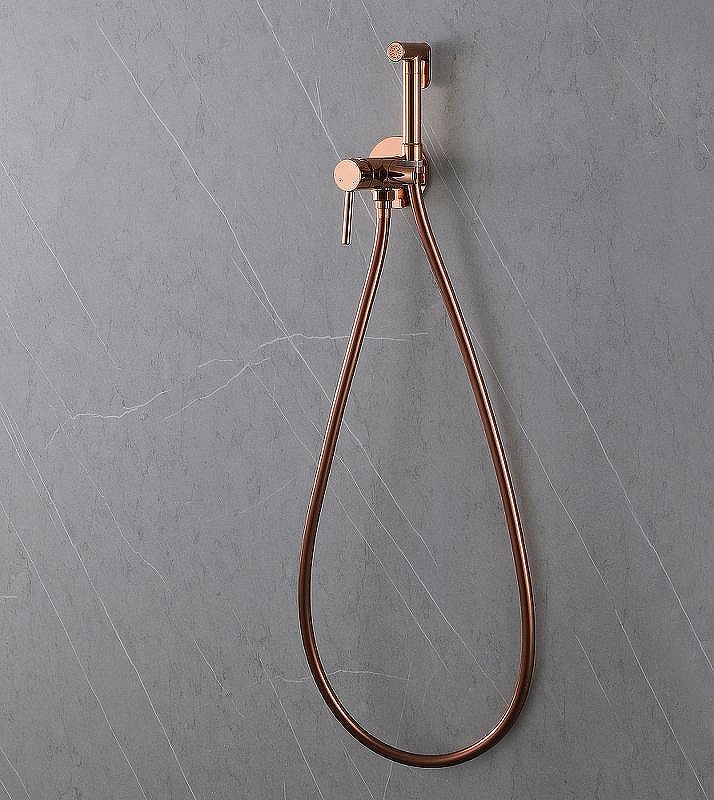 Гигиенический душ со смесителем Abber Wasser Kreis AF8125NG Никель
