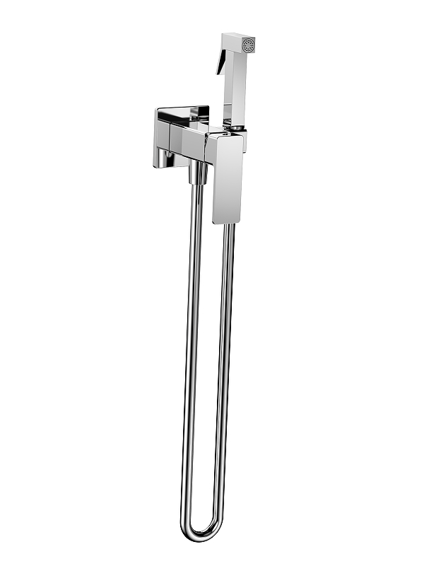 Гигиенический душ со смесителем AQUAme Savona AQM6817CR цвет Хром