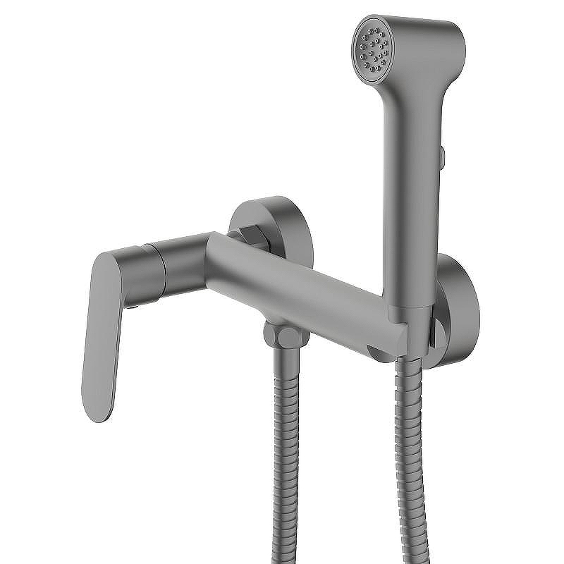 Гигиенический душ со смесителем Azario Alanti AZ-K2532GR цвет Серый графит