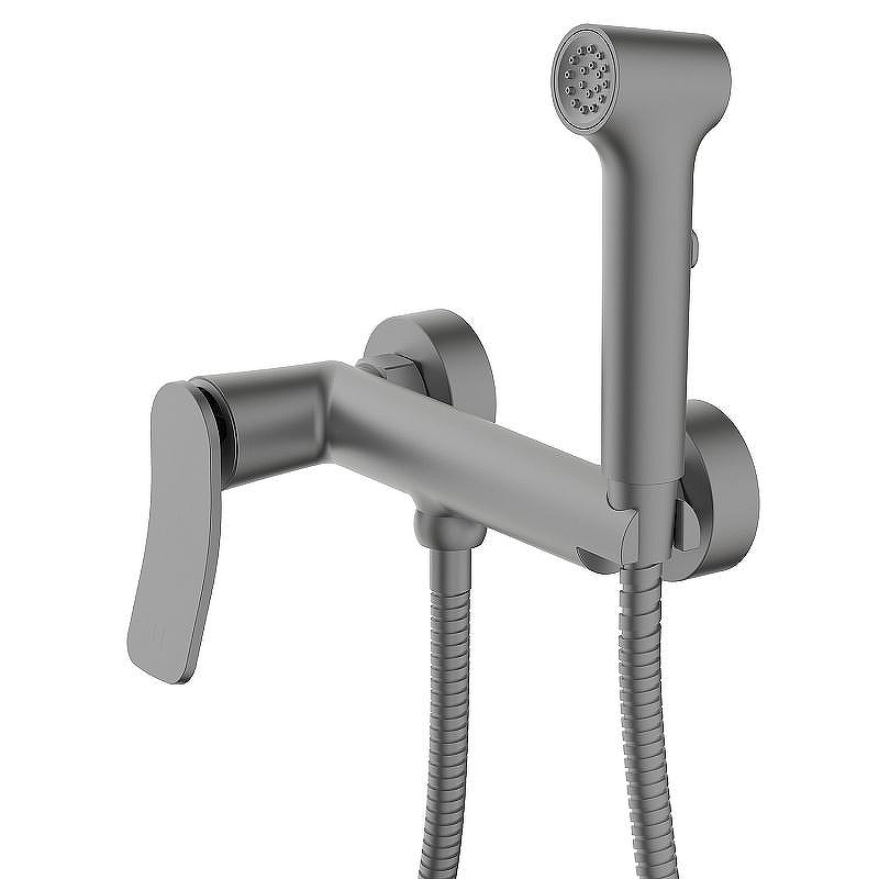 Гигиенический душ со смесителем Azario Escaro AZ-K2574GR цвет Серый графит