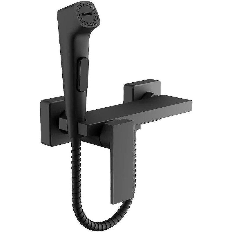 Гигиенический душ со смесителем Belz B55653-7 Черный матовый