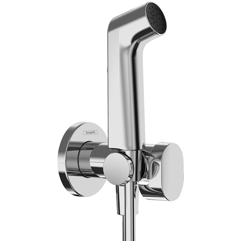 Гигиенический душ со смесителем Hansgrohe Set HG Bidette 29232000S Хром