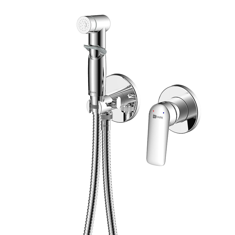 Гигиенический душ со смесителем Lemark Verba LM11419C цвет Хром
