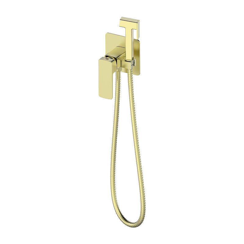 Гигиенический душ со смесителем Oliveeka D OL-829003-BG цвет Золото матовое