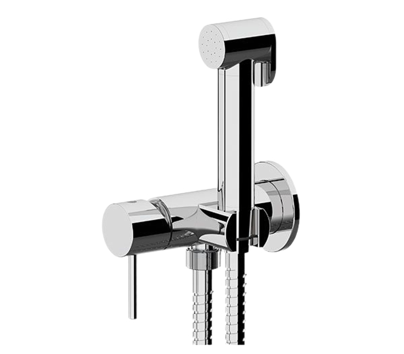 Гигиенический душ со смесителем Remer X-Style X65C25W цвет Хром