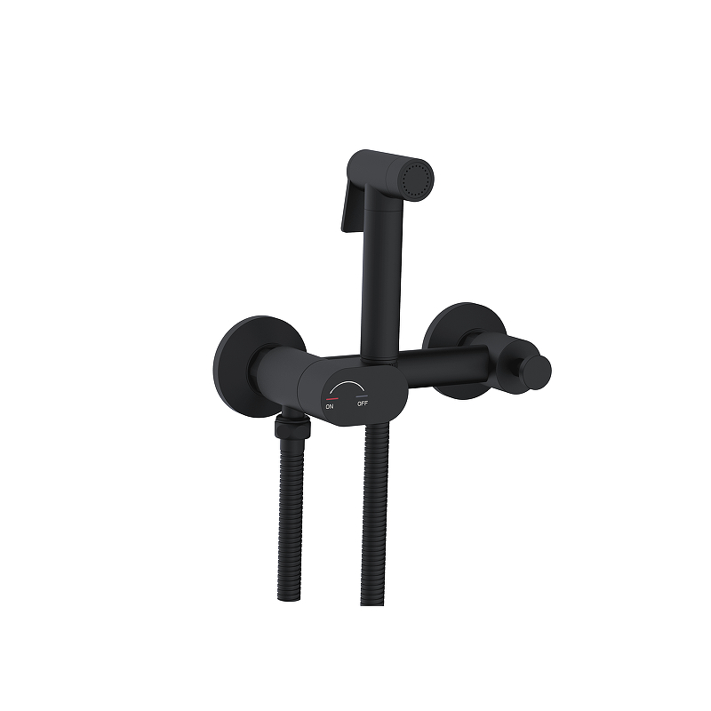 Гигиенический душ со смесителем RGW Shower Panels 581408216-04 цвет Черный