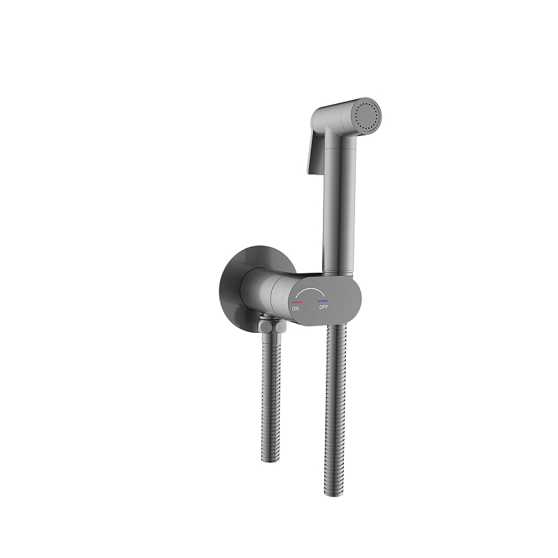 Гигиенический душ со смесителем RGW Shower Panels 581408213-11 цвет Серый brush