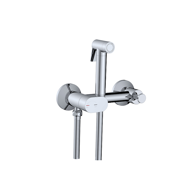Гигиенический душ со смесителем RGW Shower Panels 581408216-01 цвет Хром