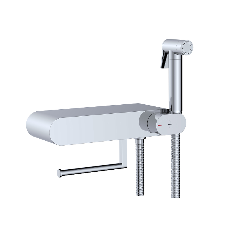 Гигиенический душ со смесителем RGW Shower Panels 581408222-01 цвет Хром