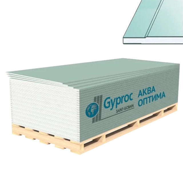 гипсокартон GYPROC Vetonit Оптима 2500х1200х12,5мм