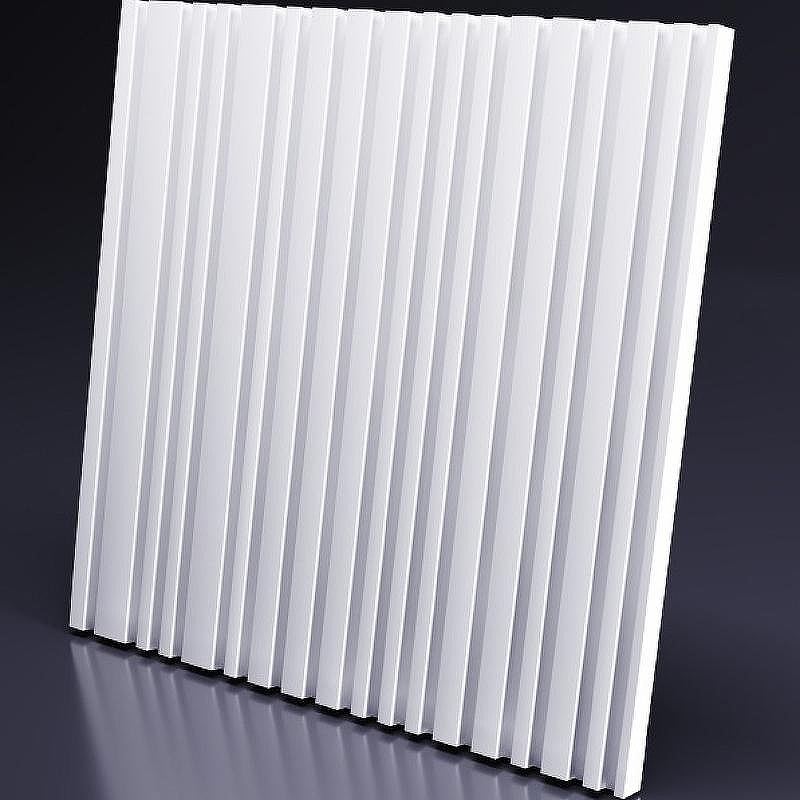 Гипсовая 3д панель Artpole Barcode M-0054 600x600 мм