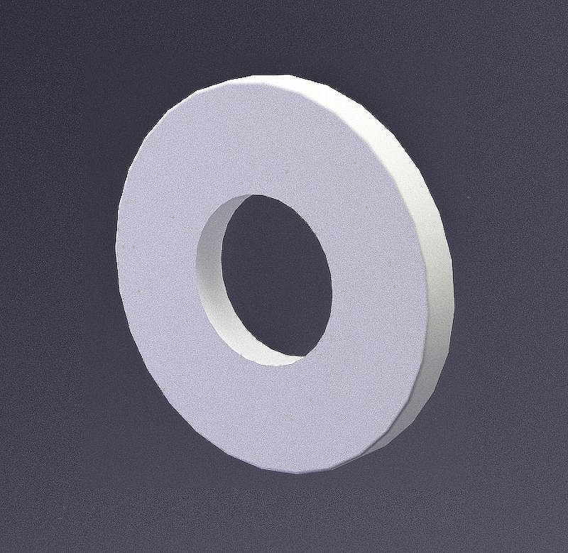 Гипсовая 3д панель Artpole Elementary Disk-zero E-0015 98x98 мм