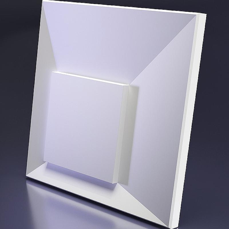 Гипсовая 3д панель Artpole Malevich M-0075 600x600 мм