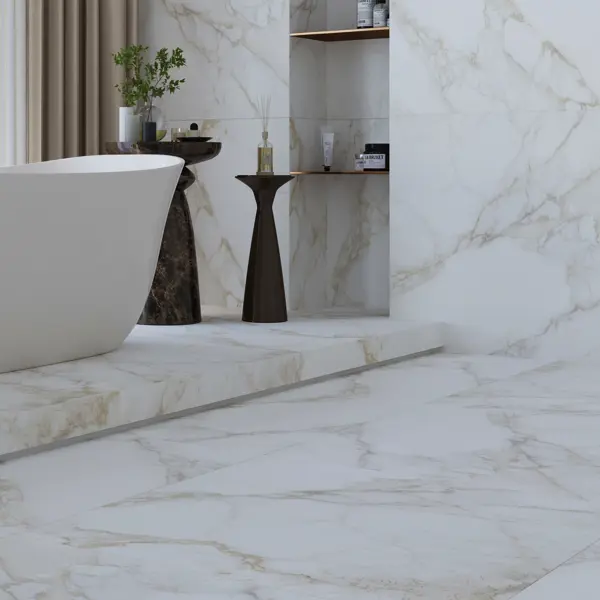 Глазурованный керамогранит Abgres Chill 80x80 см 1.92 м² матовый цвет серый