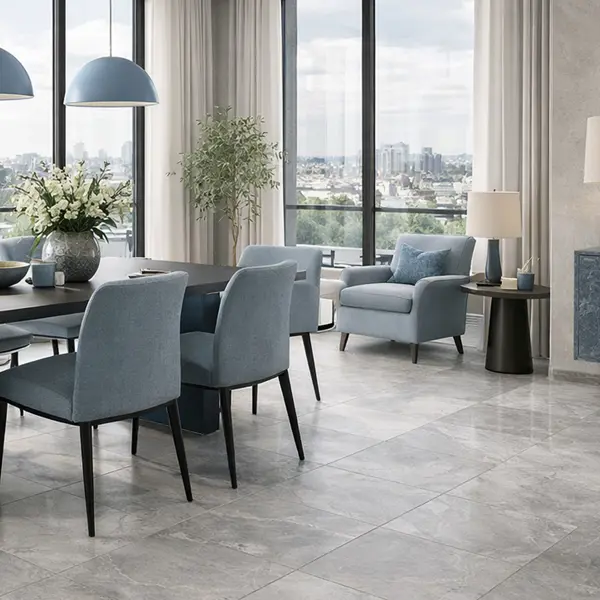 Глазурованный керамогранит Abgres Concrete 60x60 см 1.44 м² матовый цвет светло-серый