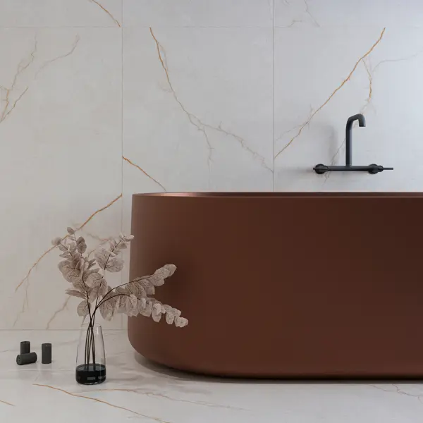 Глазурованный керамогранит Abgres Savage 60x120 см 1.44 м² матовый цвет белый