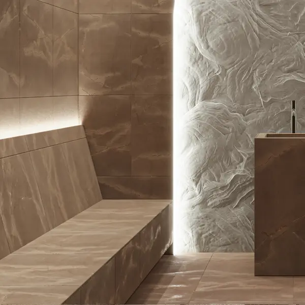 Глазурованный керамогранит Abgres Soft 60x60 см 1.44 м² матовый цвет коричневый