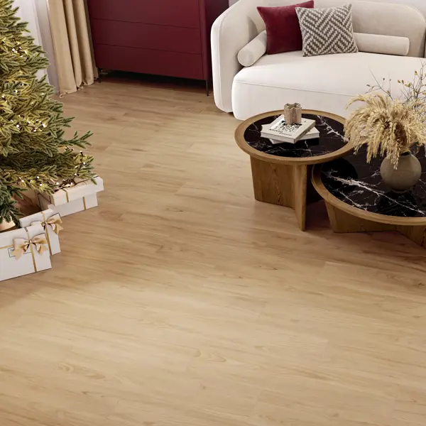 Глазурованный керамогранит Alma Ceramica Alaska 40 20x90 см 1.62 м² матовый цвет бежевый