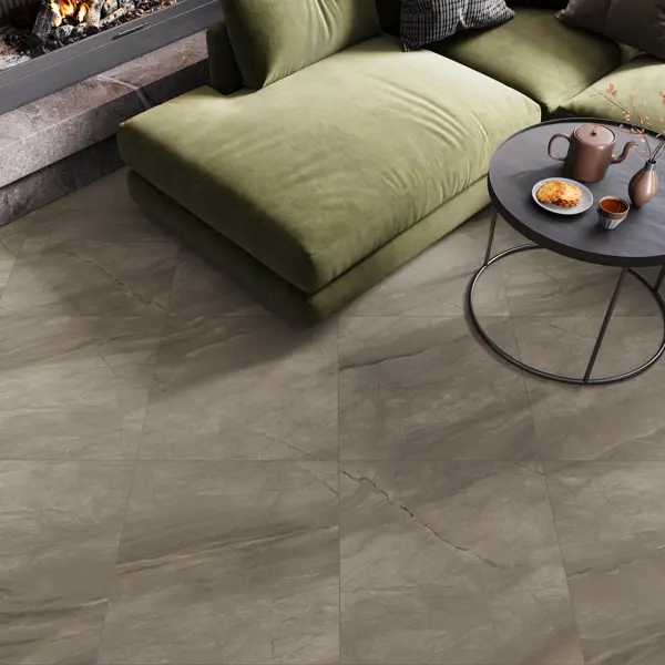 Глазурованный керамогранит Alma Ceramica Calipso 44 60x60 см 1.8 м² матовый цвет коричневый