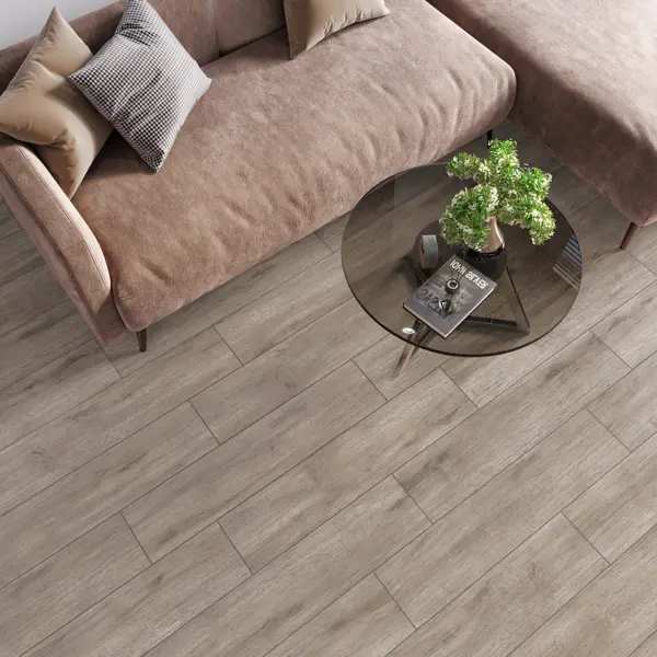 Глазурованный керамогранит Alma Ceramica CityWood GFA2090CTW07R 20x90 см 1.62 м² матовый цвет серый