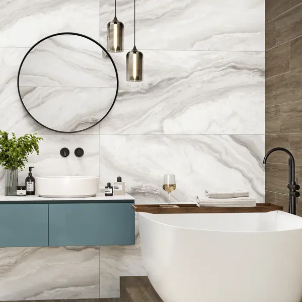 Глазурованный керамогранит Alma Ceramica Experience 04 60x120 см 1.44 м² матовый цвет бежевый