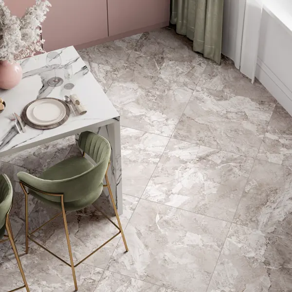 Глазурованный керамогранит Alma Ceramica Landstone 40 60x60 см 1.8 м2 матовый цвет бежевый