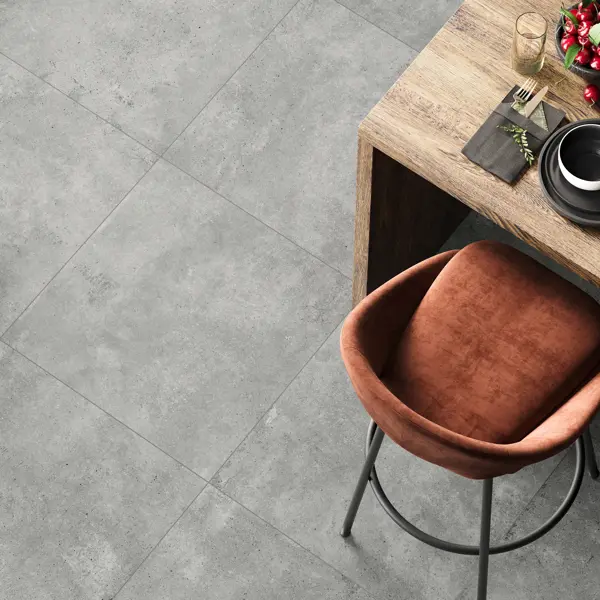Глазурованный керамогранит Alma Ceramica Loft 70 60x60 см 1.8 м² матовый цвет серый