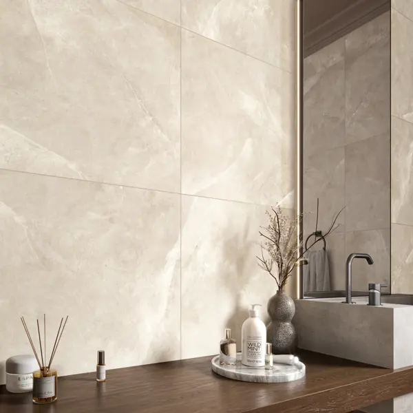 Глазурованный керамогранит Alma Ceramica Merida 04 60x60 см 1.8 м² матовый цвет бежевый