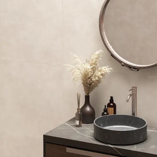 Глазурованный керамогранит Alma Ceramica Urban Home 60x60 см 1.8 м² матовый цвет бежевый