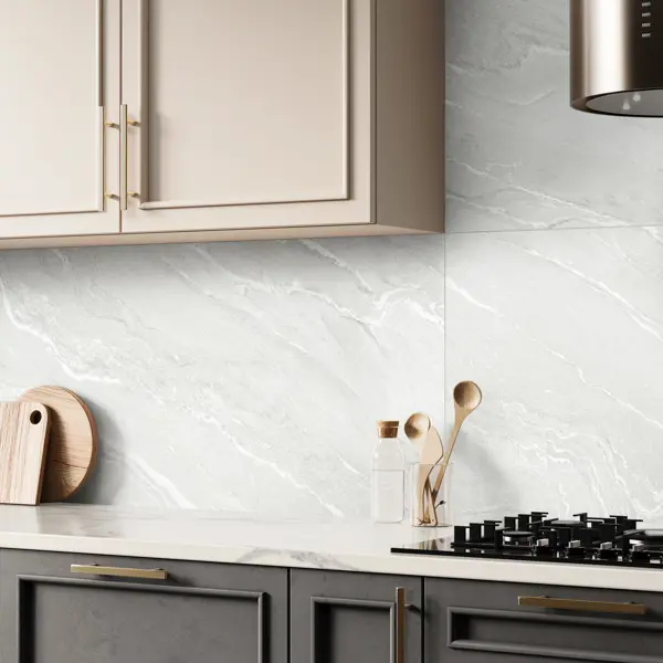 Глазурованный керамогранит Alma Ceramica X-Rock 07 60x120 см 1.44 м² матовый цвет серый
