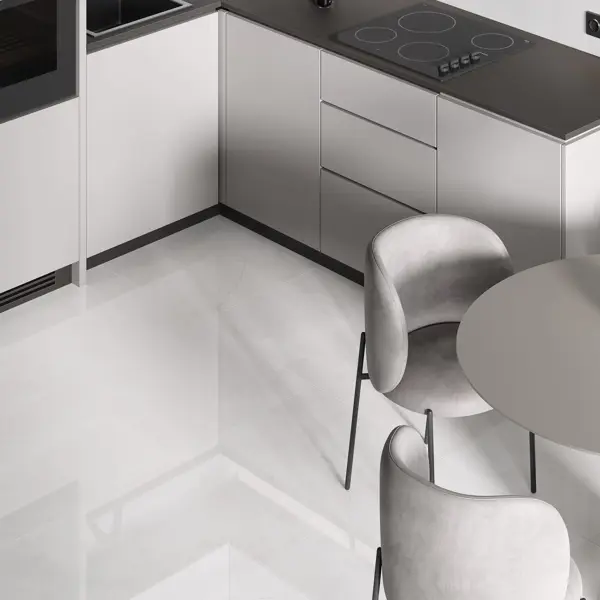Глазурованный керамогранит Ceradim Stone Micado Blanco 60x60 см 1.44 м² полированный цвет белый