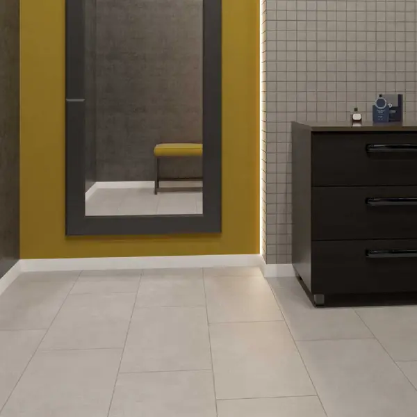 Глазурованный керамогранит Estima Андеграунд UN01 40.5x40.5 см 1.804 м² неполированный цвет светло-серый