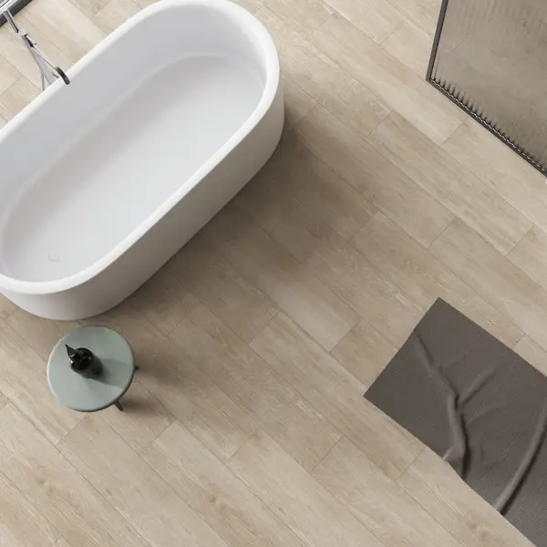 Глазурованный керамогранит Global Tile Almada_GT 19.8x80 см 1.584 м² матовый цвет бежевый